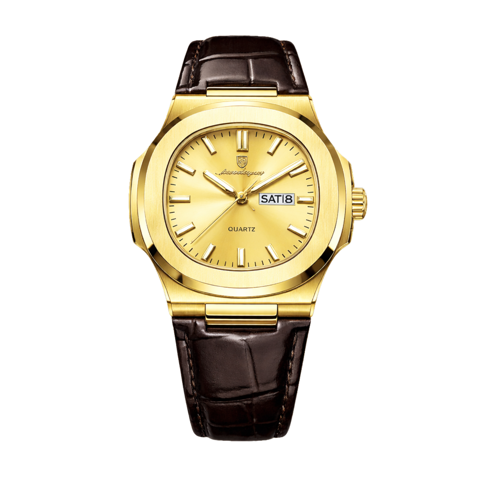 POEDAGAR 613 LEATHER GOLD