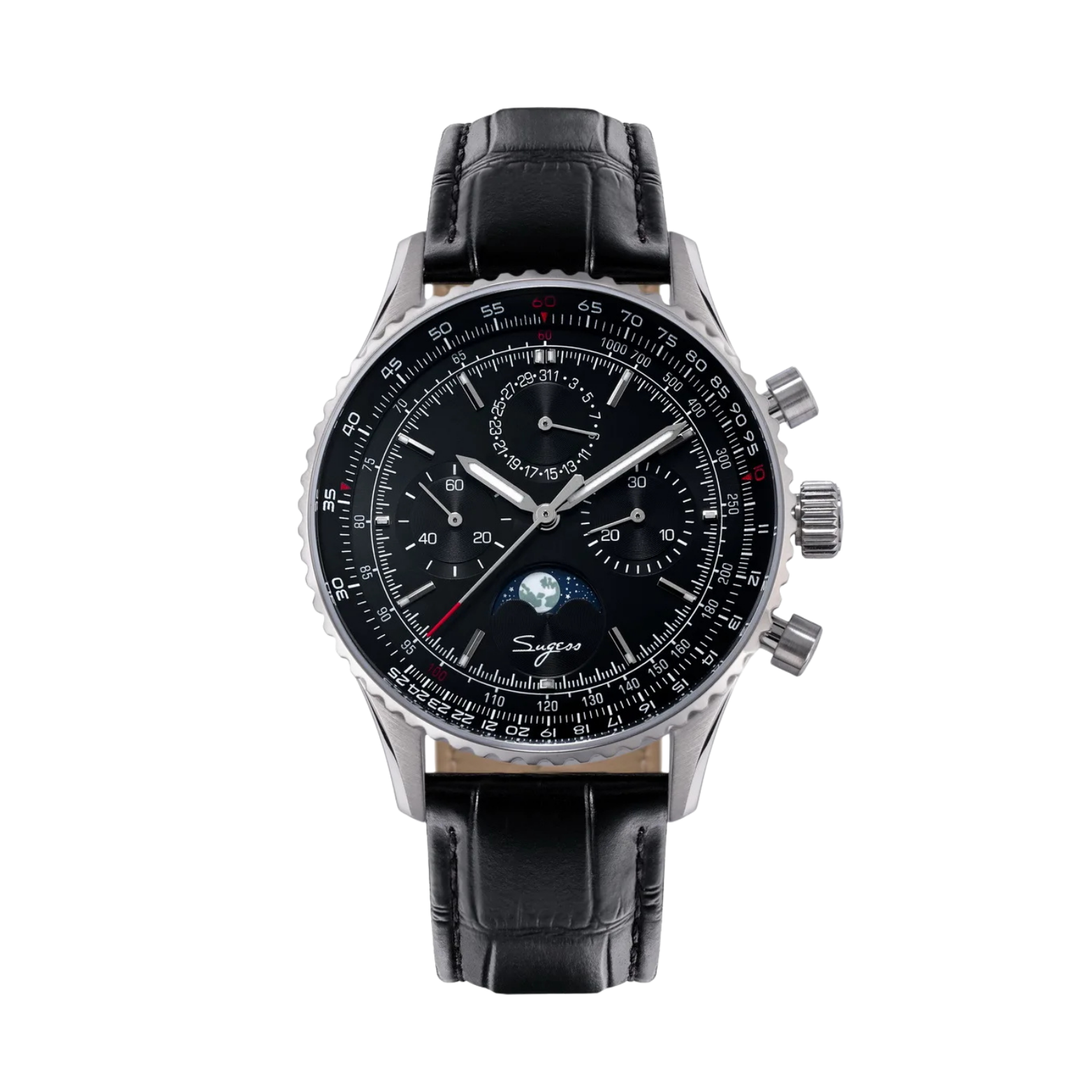 SUGESS VINTAGE CHRONOGRAPH MOONPHASE S468