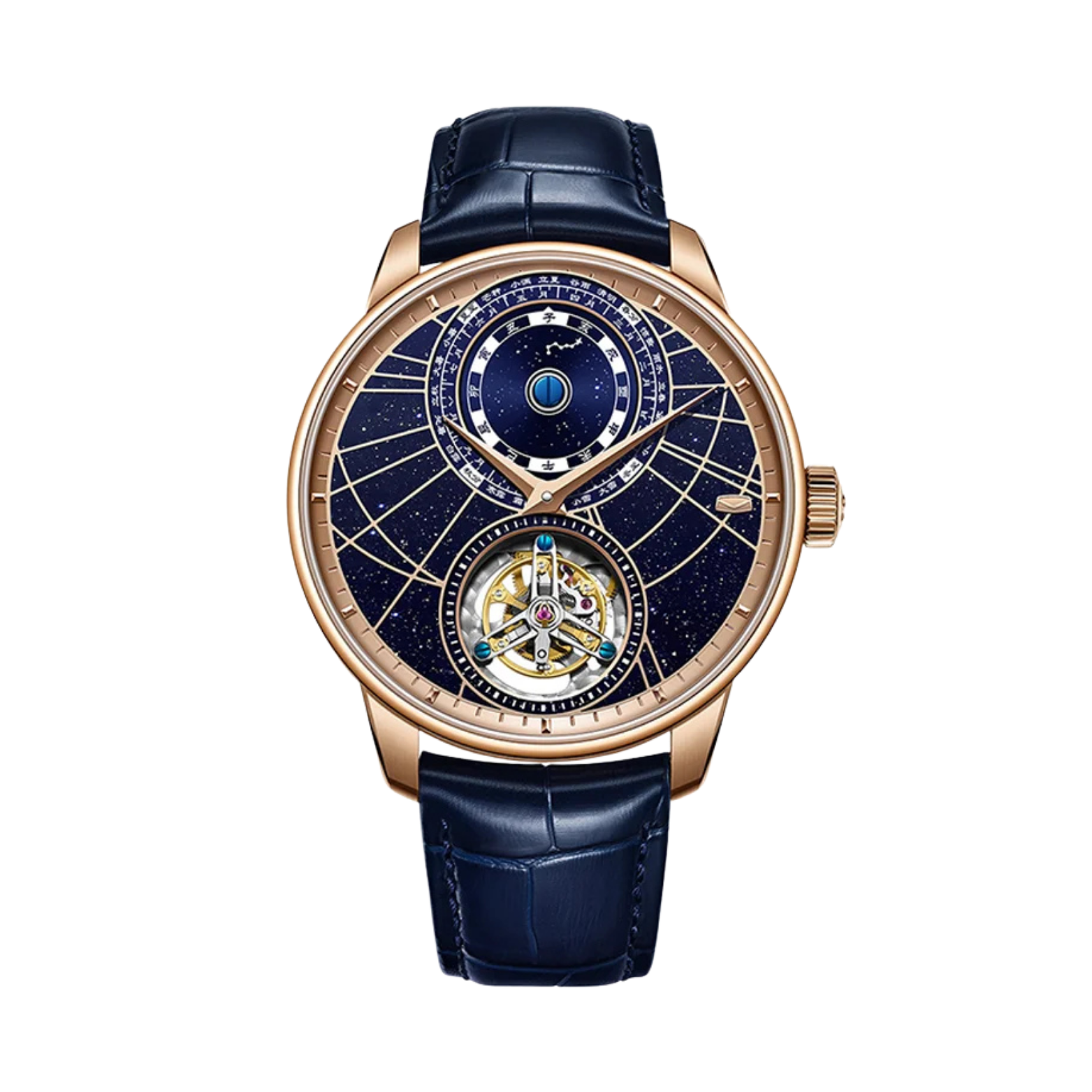 SEA-GULL MASTER SERIES OFF-CENTER TOURBILLON SKY ASTRONOMICAL CALENDAR 8843G