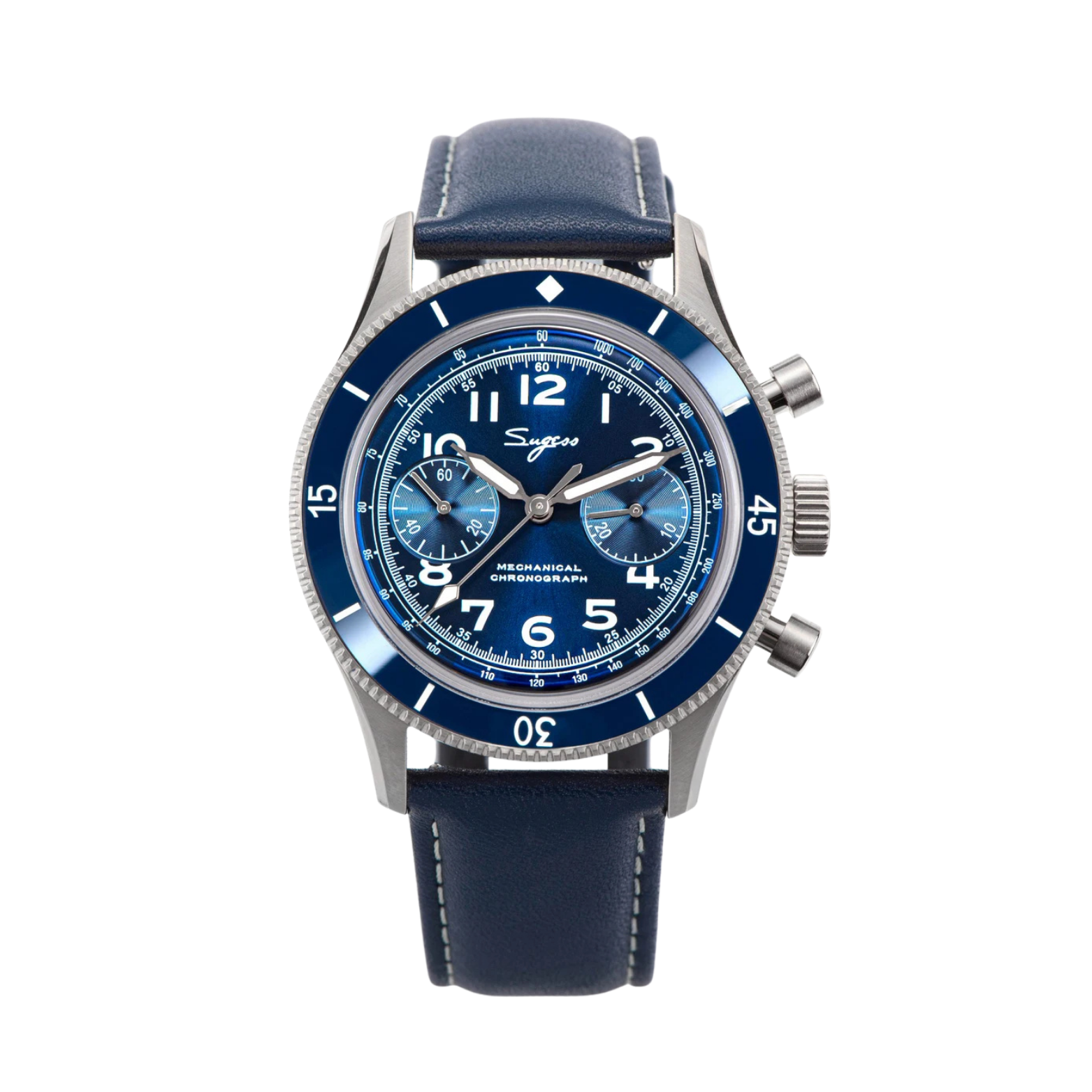 SUGESS PILOT HANDWIND CHRONOGRAPH S423